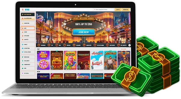 Wyns Casino AU Desktop