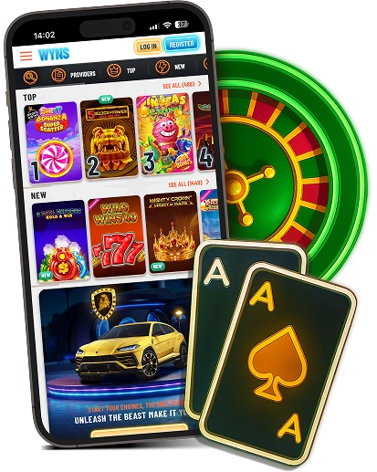 Wyns Casino AU Mobile